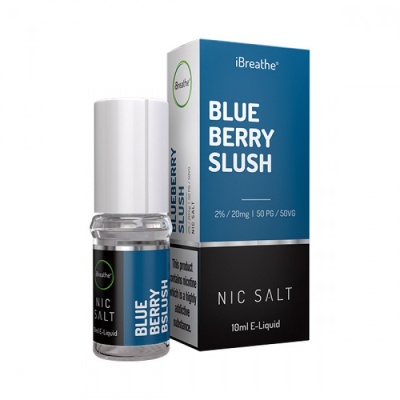BLUEBERRY SLUSH iBreathe Nic Salt E-Liquid | 20mg - 10ml